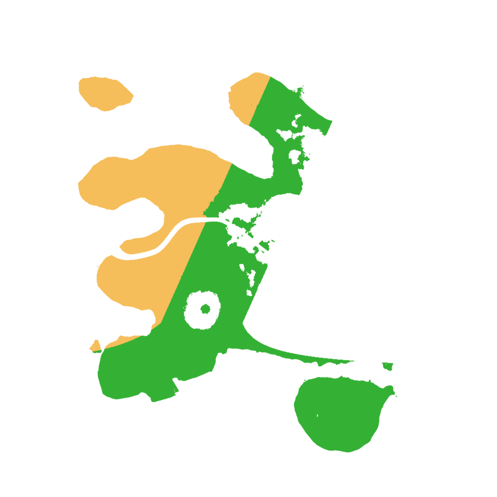 Biome Rust Map: Procedural Map, Size: 2000, Seed: 704193378