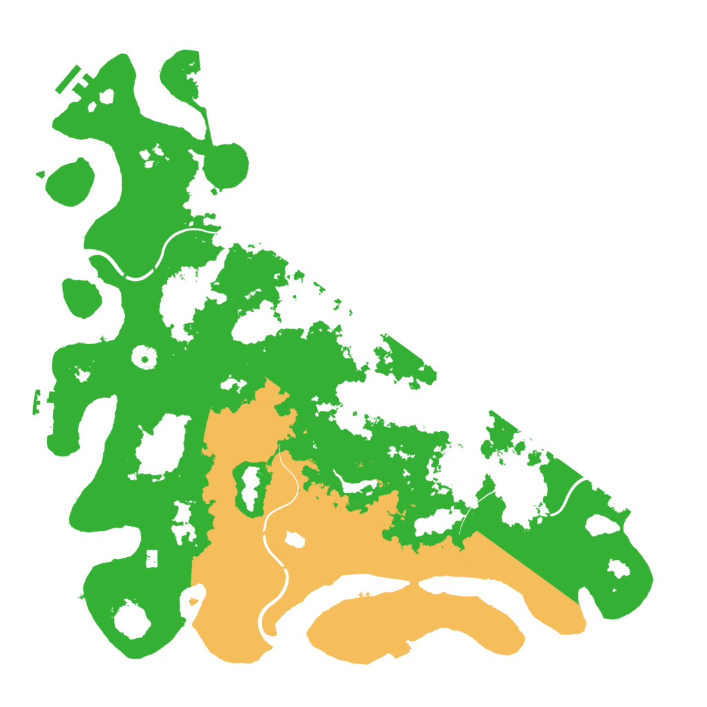 Biome Rust Map: Procedural Map, Size: 4250, Seed: 295836462