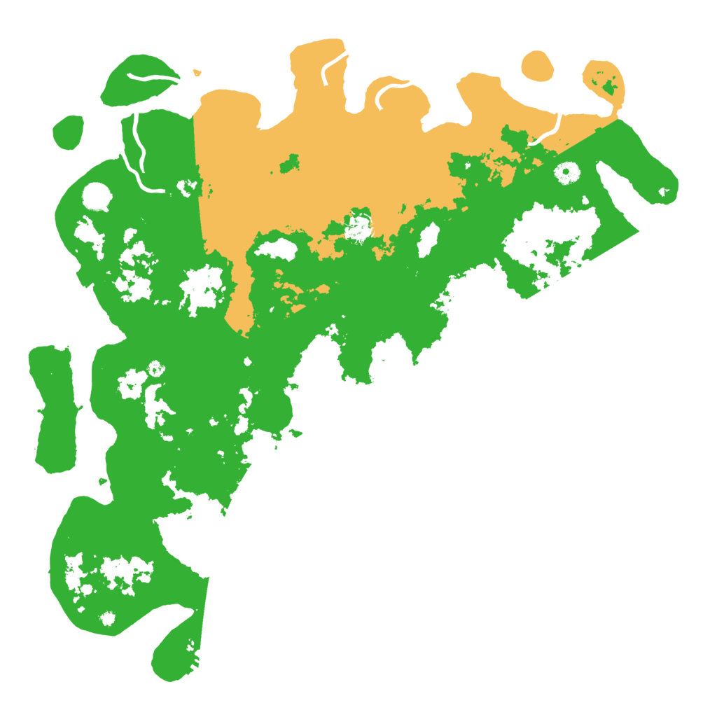 Biome Rust Map: Procedural Map, Size: 4500, Seed: 1008944669