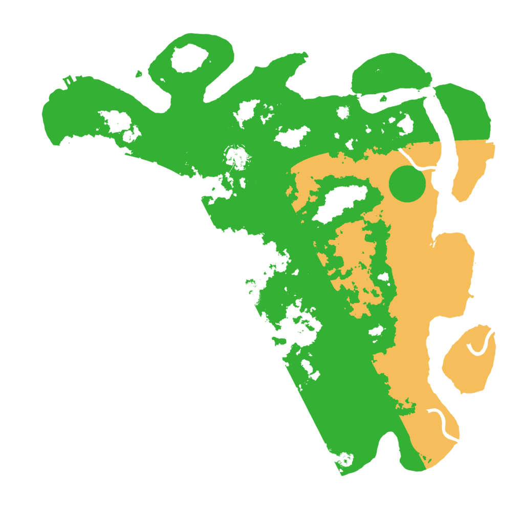 Biome Rust Map: Procedural Map, Size: 3750, Seed: 457741041