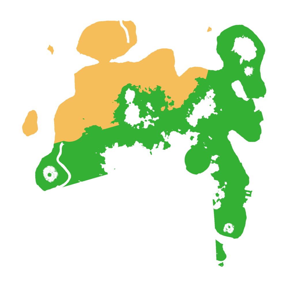 Biome Rust Map: Procedural Map, Size: 3000, Seed: 454933069