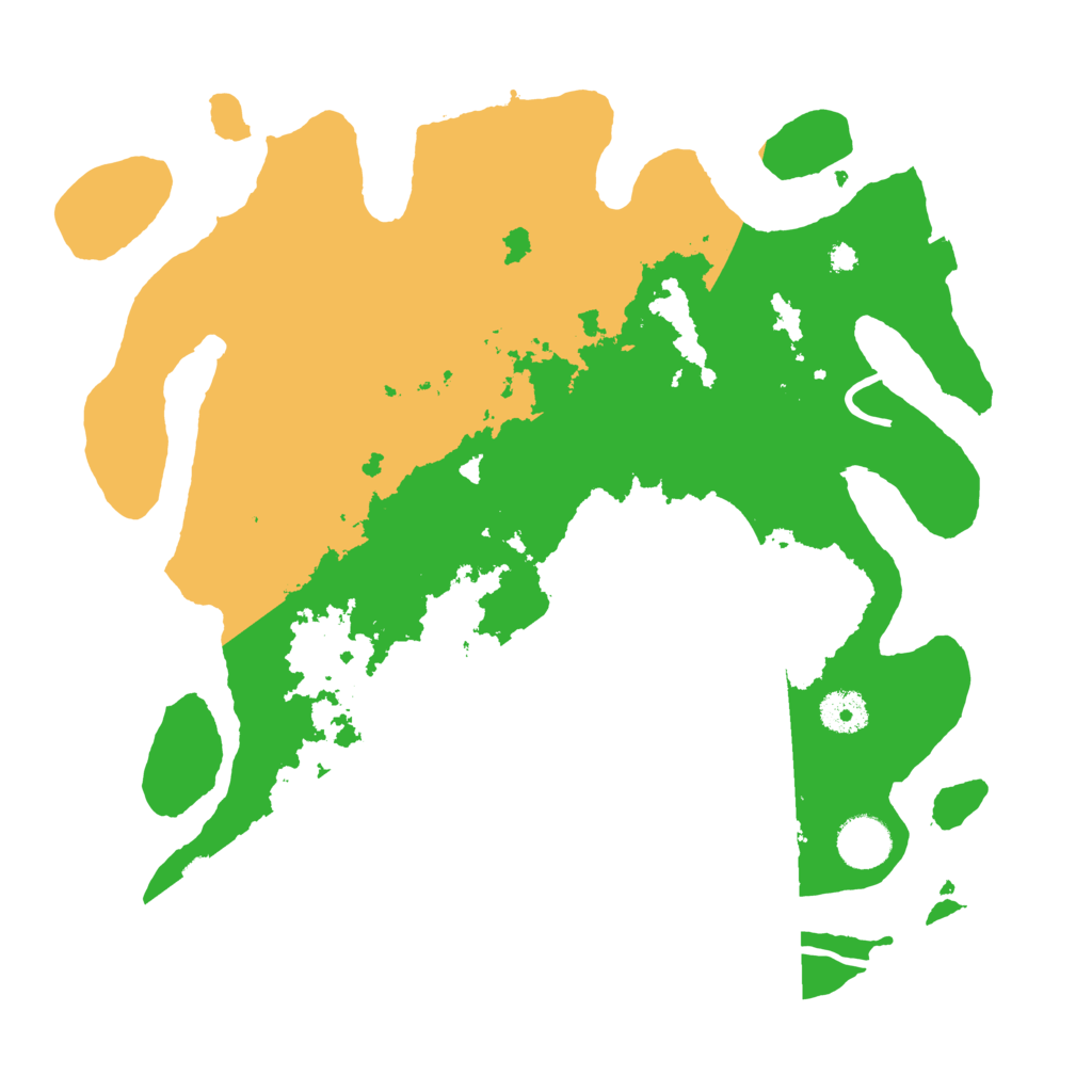 Biome Rust Map: Procedural Map, Size: 3600, Seed: 1348355174
