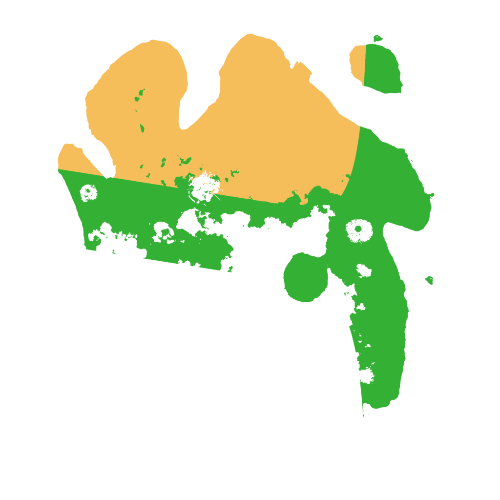 Biome Rust Map: Procedural Map, Size: 3000, Seed: 85131