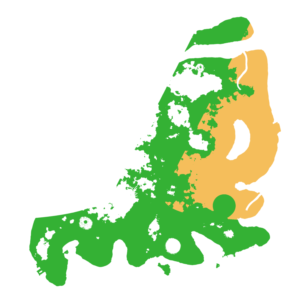 Biome Rust Map: Procedural Map, Size: 3500, Seed: 1609363449