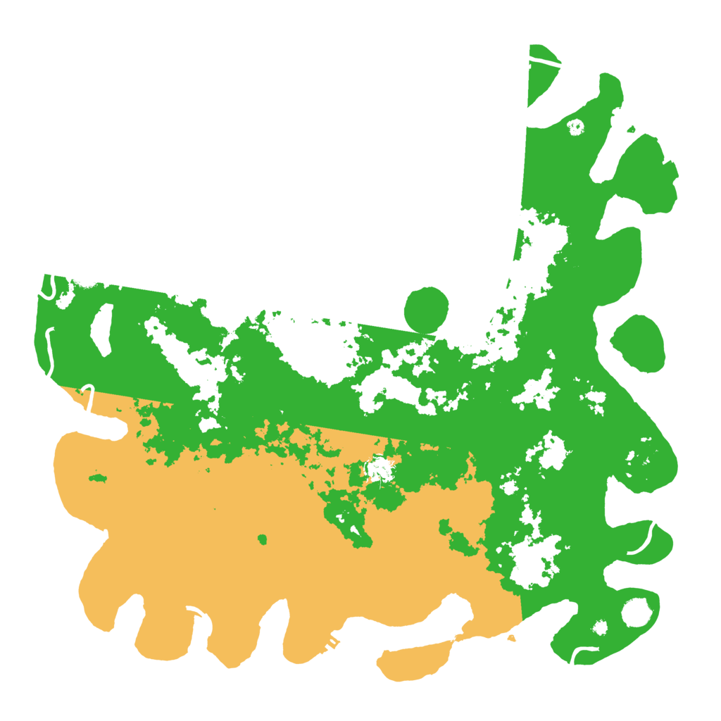 Biome Rust Map: Procedural Map, Size: 4500, Seed: 1952441271