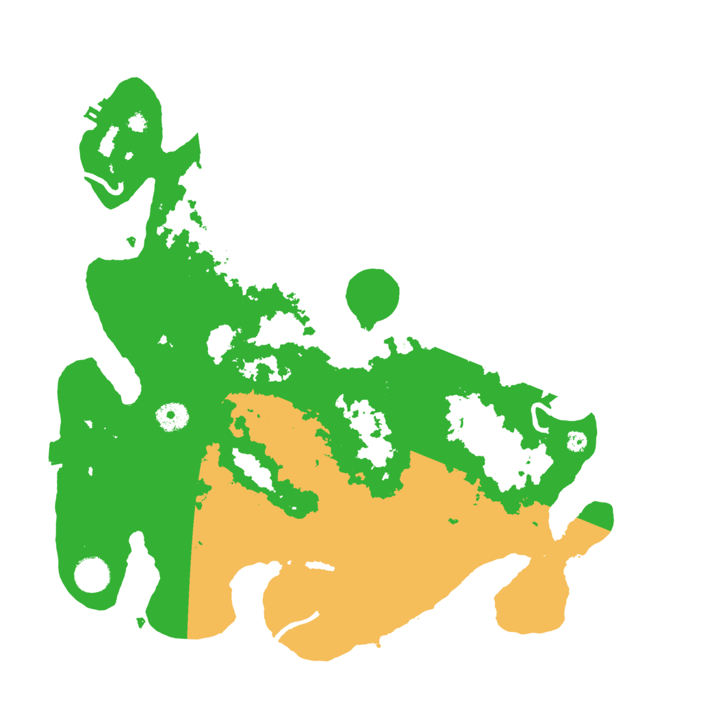 Biome Rust Map: Procedural Map, Size: 3500, Seed: 220919837