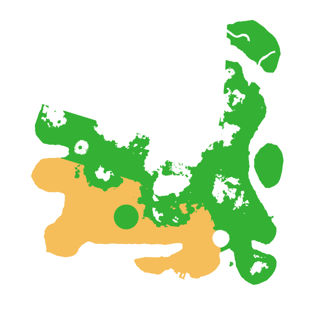Biome Rust Map: Procedural Map, Size: 3300, Seed: 1536362540