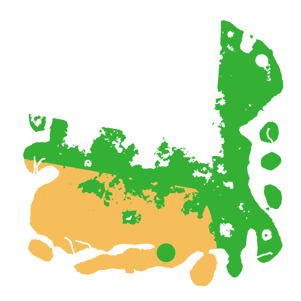 Biome Rust Map: Procedural Map, Size: 4250, Seed: 1235448125