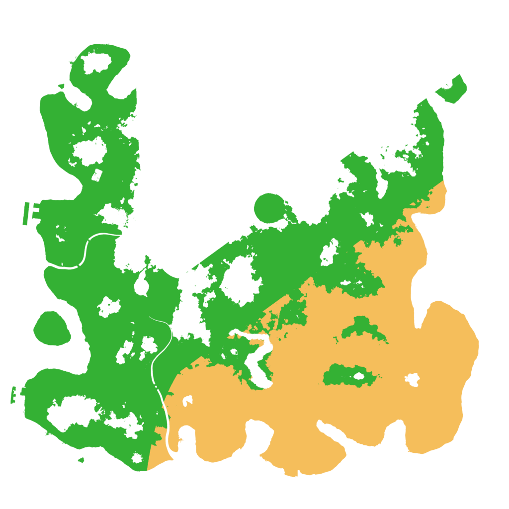 Biome Rust Map: Procedural Map, Size: 4500, Seed: 1927842494
