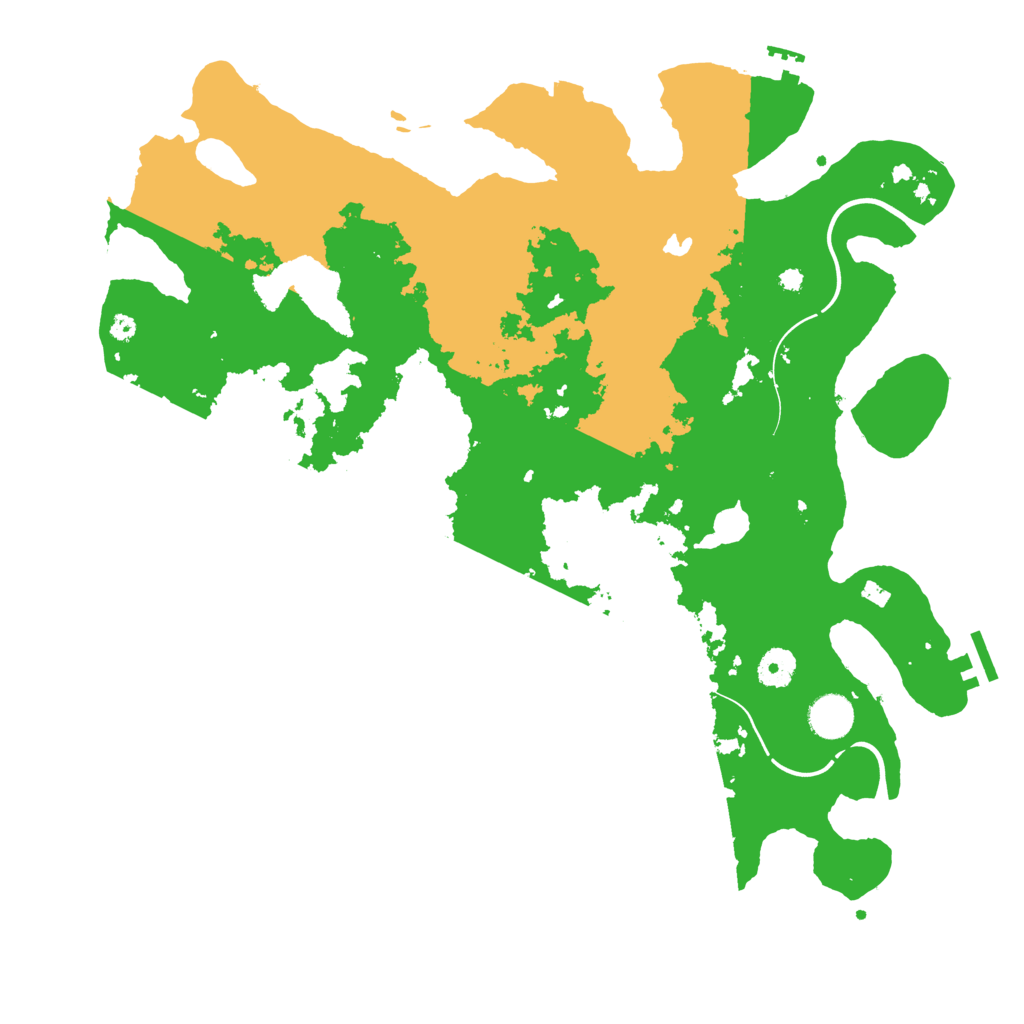 Biome Rust Map: Procedural Map, Size: 4000, Seed: 943271390