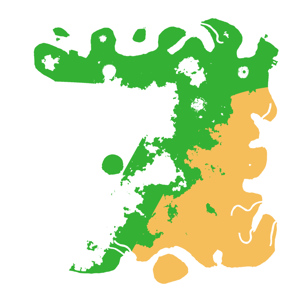 Biome Rust Map: Procedural Map, Size: 4000, Seed: 85176248