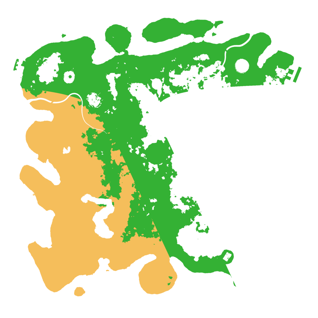 Biome Rust Map: Procedural Map, Size: 4000, Seed: 990243