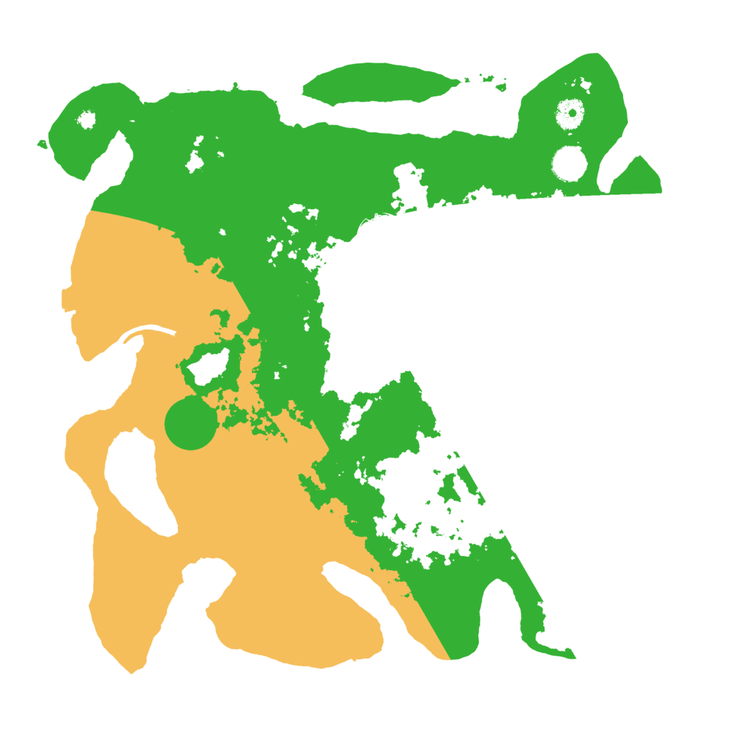 Biome Rust Map: Procedural Map, Size: 3700, Seed: 2061772334
