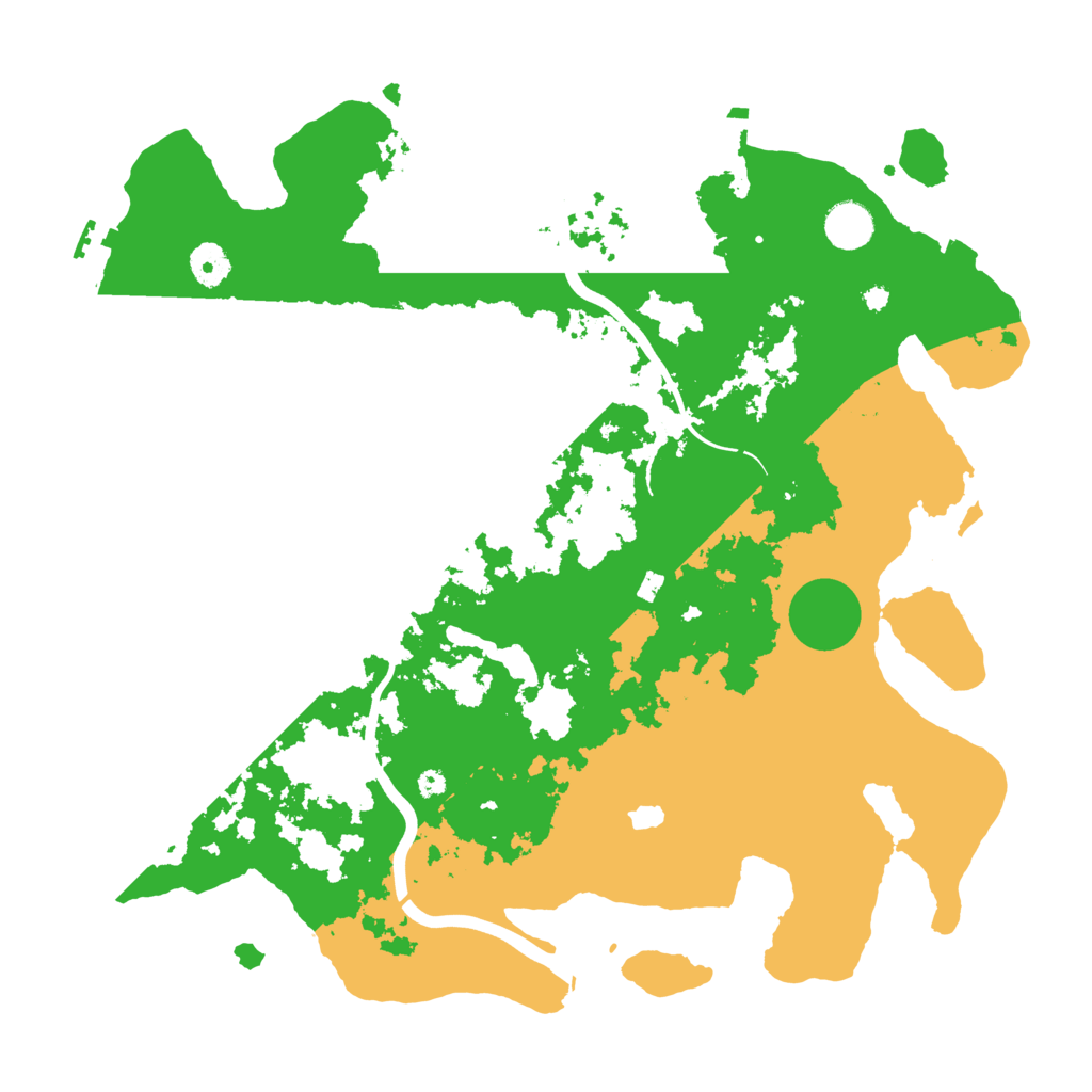 Biome Rust Map: Procedural Map, Size: 4000, Seed: 2116496355