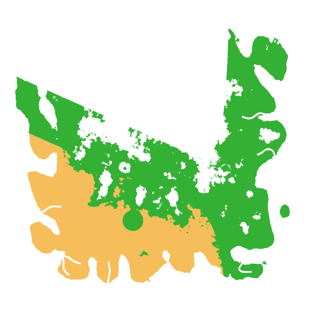 Biome Rust Map: Procedural Map, Size: 4000, Seed: 2115888