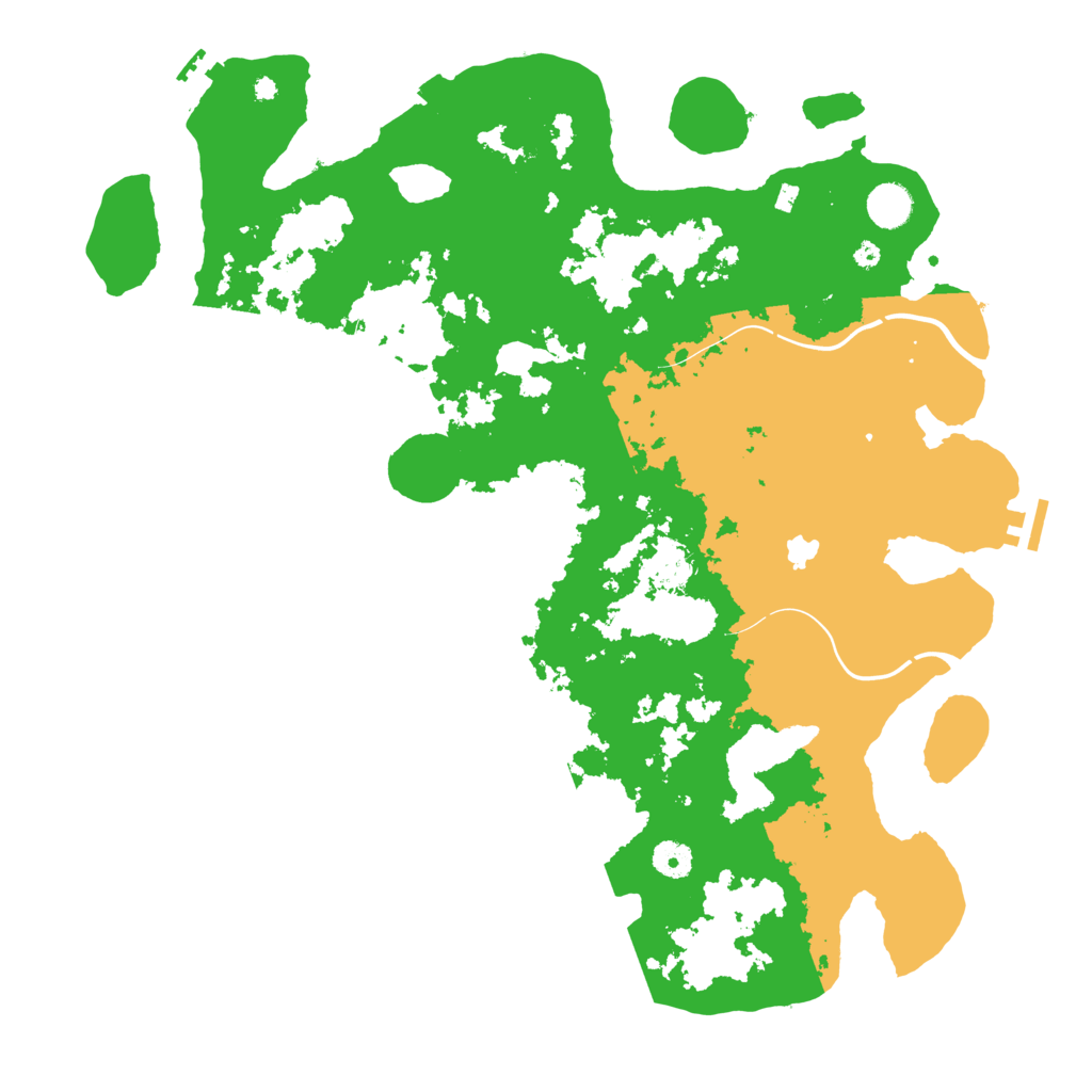 Biome Rust Map: Procedural Map, Size: 4250, Seed: 492581986