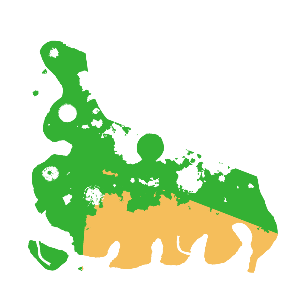 Biome Rust Map: Procedural Map, Size: 3000, Seed: 339433621