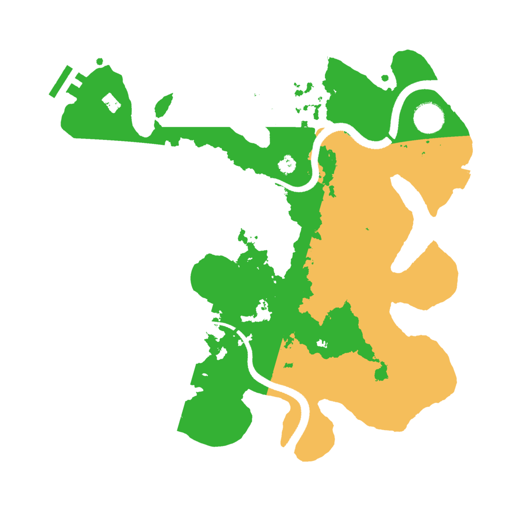 Biome Rust Map: Procedural Map, Size: 2950, Seed: 5688525