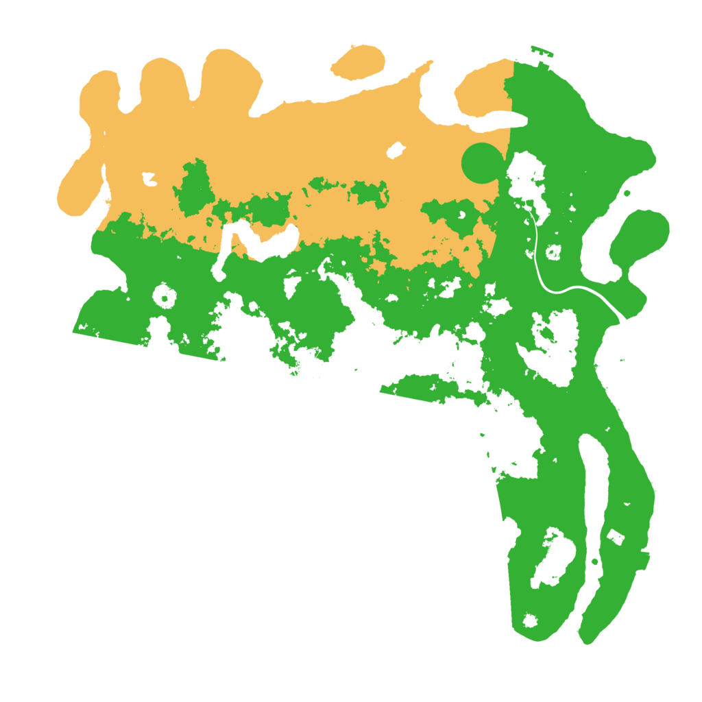 Biome Rust Map: Procedural Map, Size: 4500, Seed: 882974697