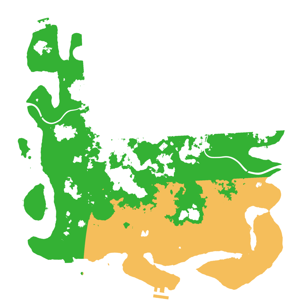 Biome Rust Map: Procedural Map, Size: 4000, Seed: 746161650