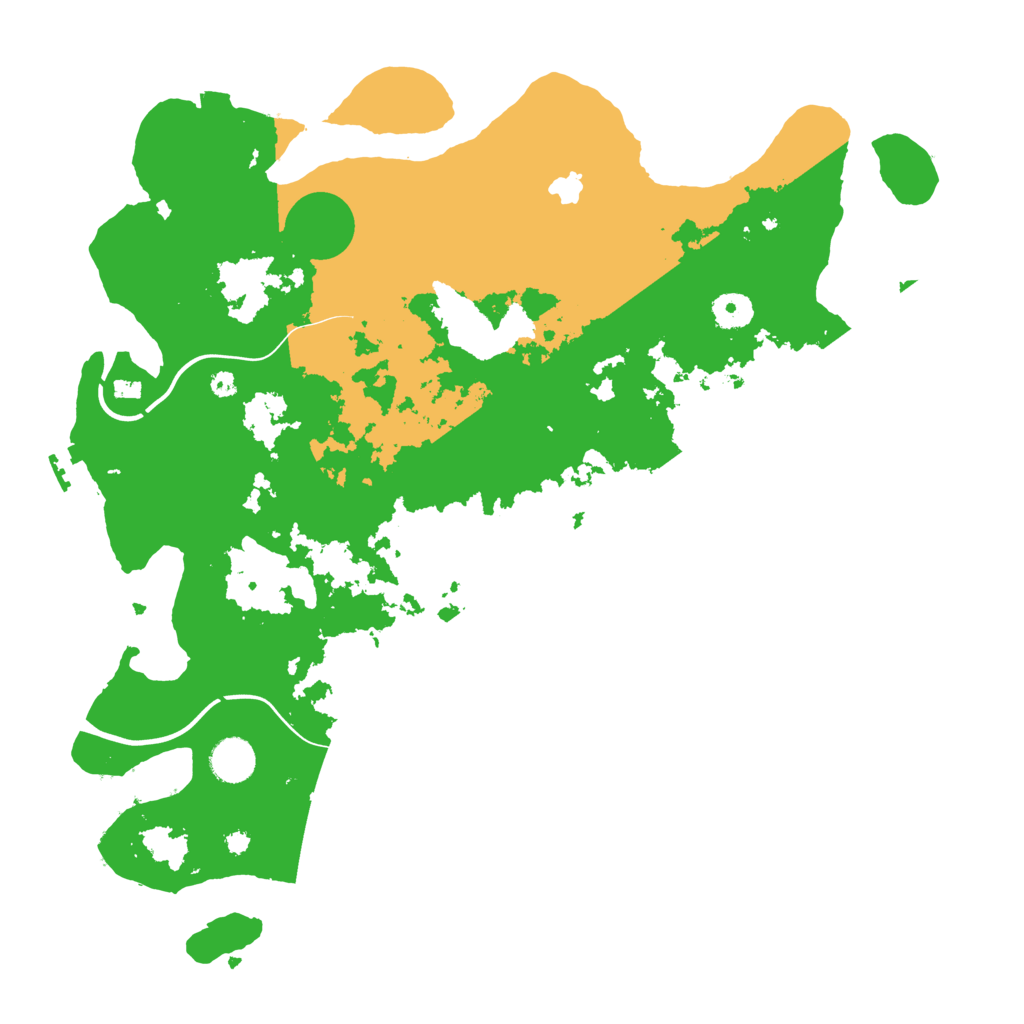 Biome Rust Map: Procedural Map, Size: 4000, Seed: 141414