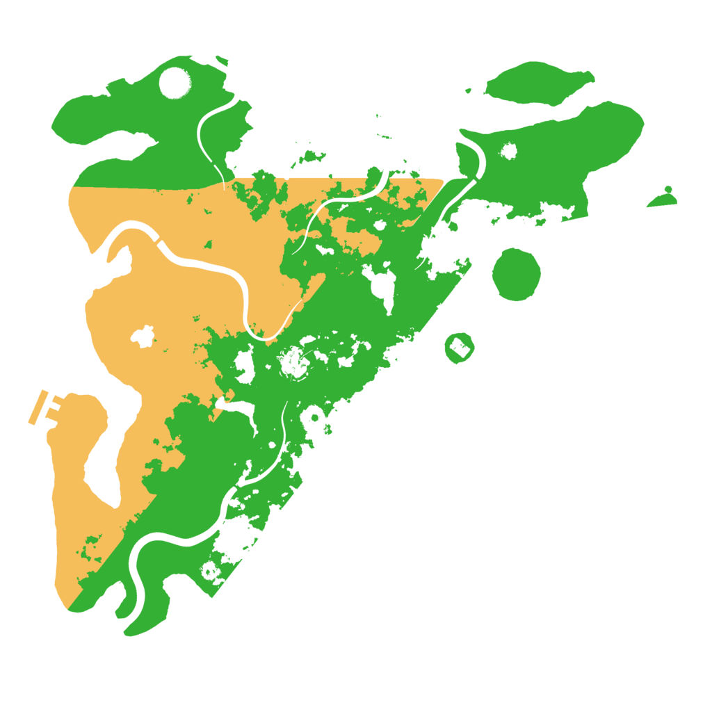 Biome Rust Map: Procedural Map, Size: 4000, Seed: 1496993441