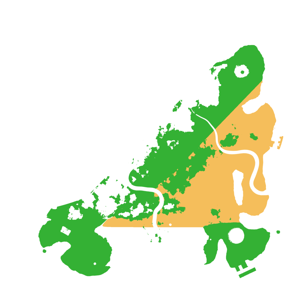 Biome Rust Map: Procedural Map, Size: 3400, Seed: 78758