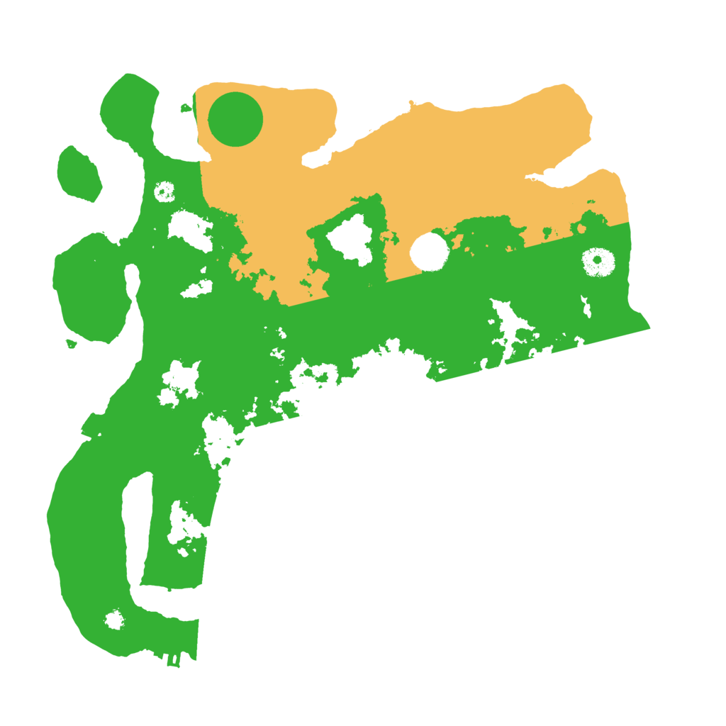 Biome Rust Map: Procedural Map, Size: 3500, Seed: 1948496383