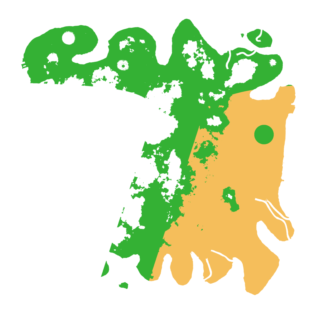 Biome Rust Map: Procedural Map, Size: 4250, Seed: 999191290