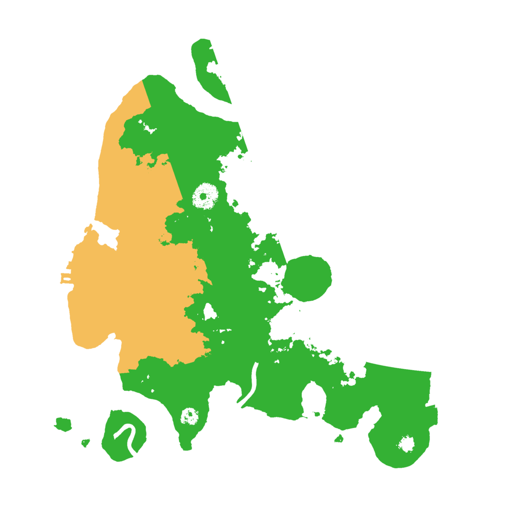 Biome Rust Map: Procedural Map, Size: 3000, Seed: 9152348