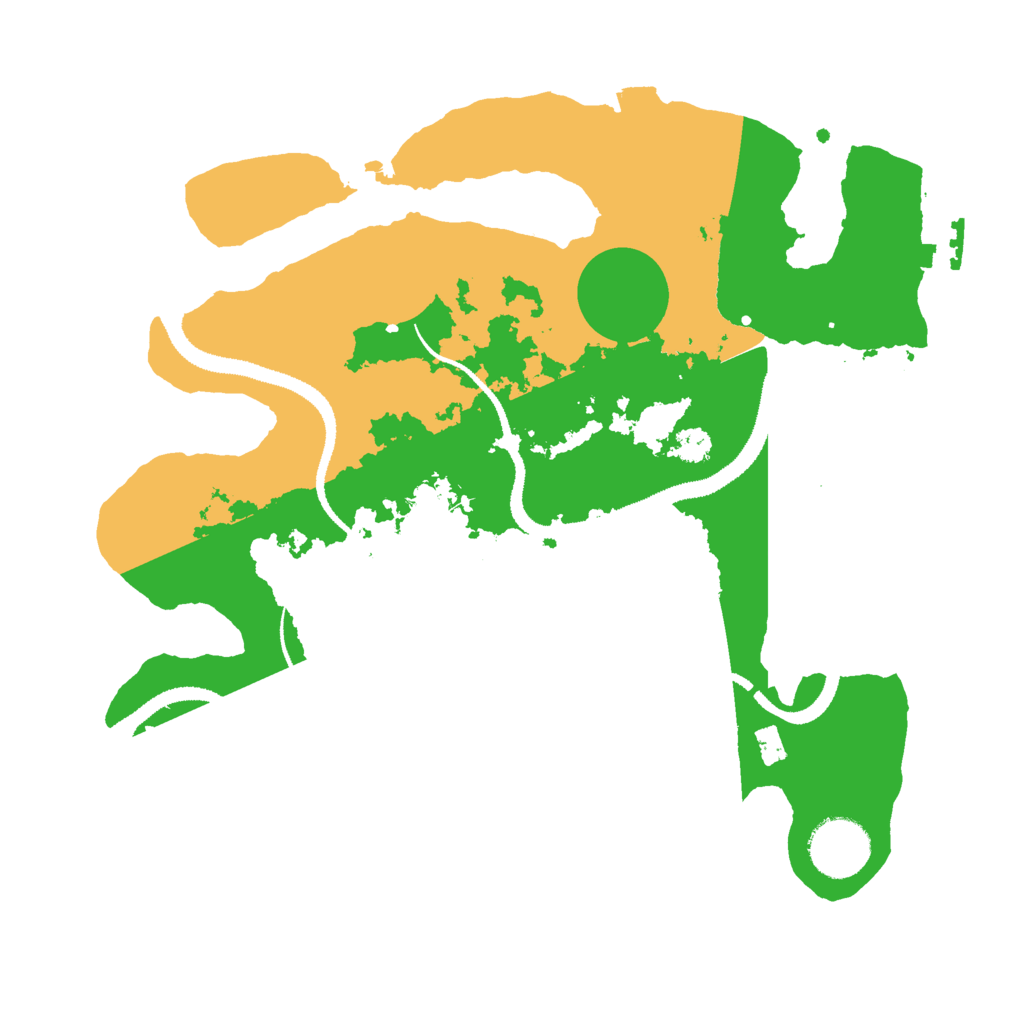 Biome Rust Map: Procedural Map, Size: 3000, Seed: 1927049933