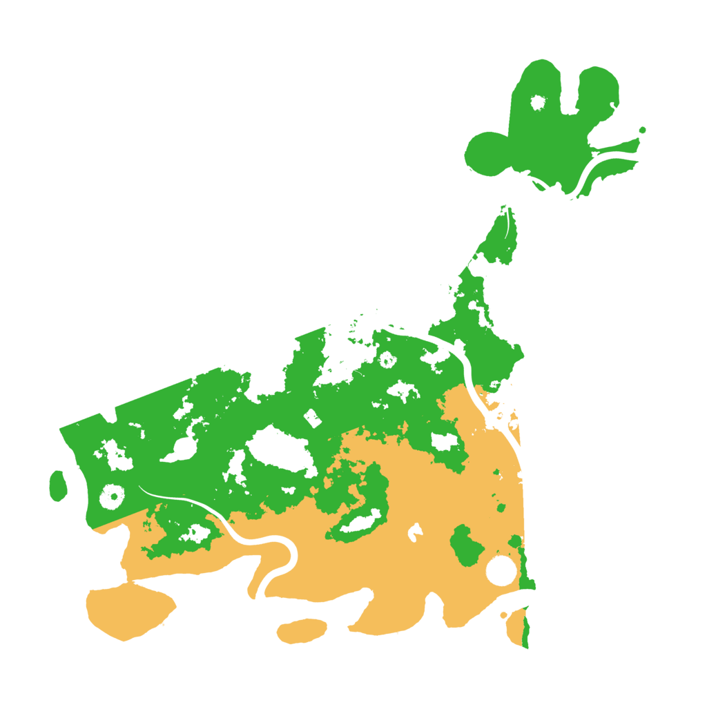 Biome Rust Map: Procedural Map, Size: 4250, Seed: 2342551