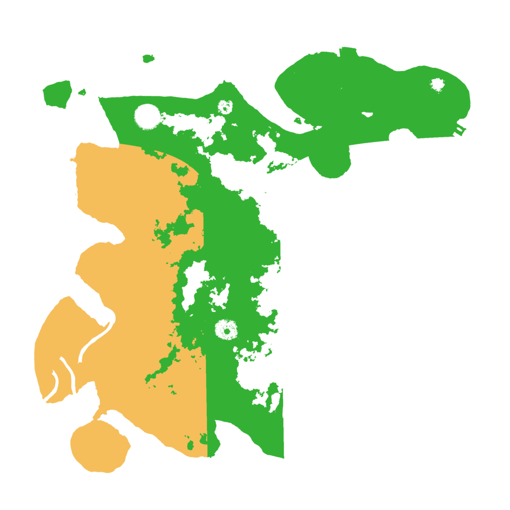 Biome Rust Map: Procedural Map, Size: 3500, Seed: 715693117