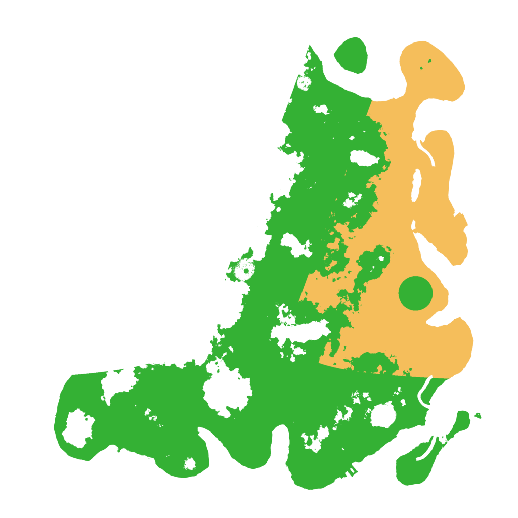 Biome Rust Map: Procedural Map, Size: 4000, Seed: 884124990