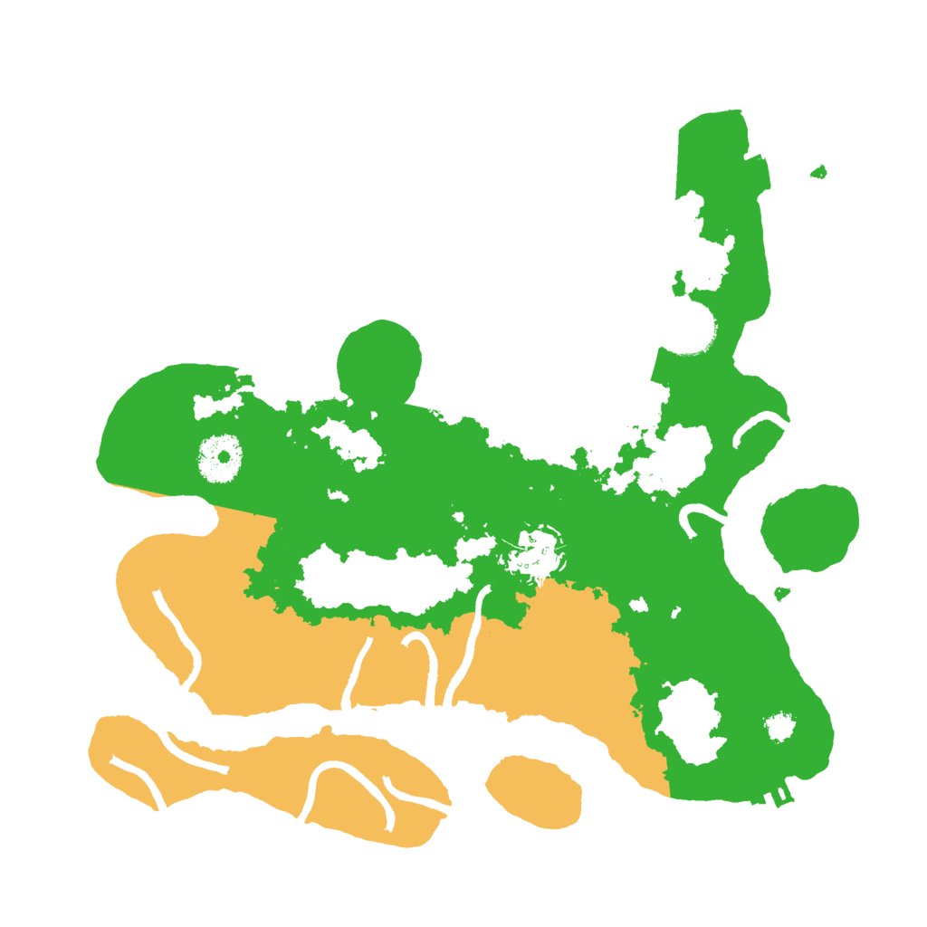 Biome Rust Map: Procedural Map, Size: 3000, Seed: 793607459
