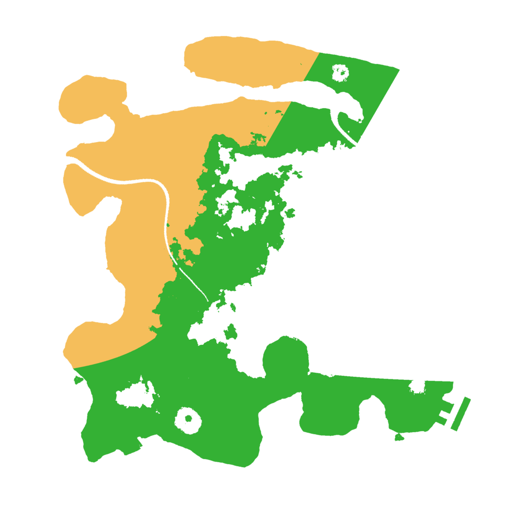 Biome Rust Map: Procedural Map, Size: 3000, Seed: 1904418046