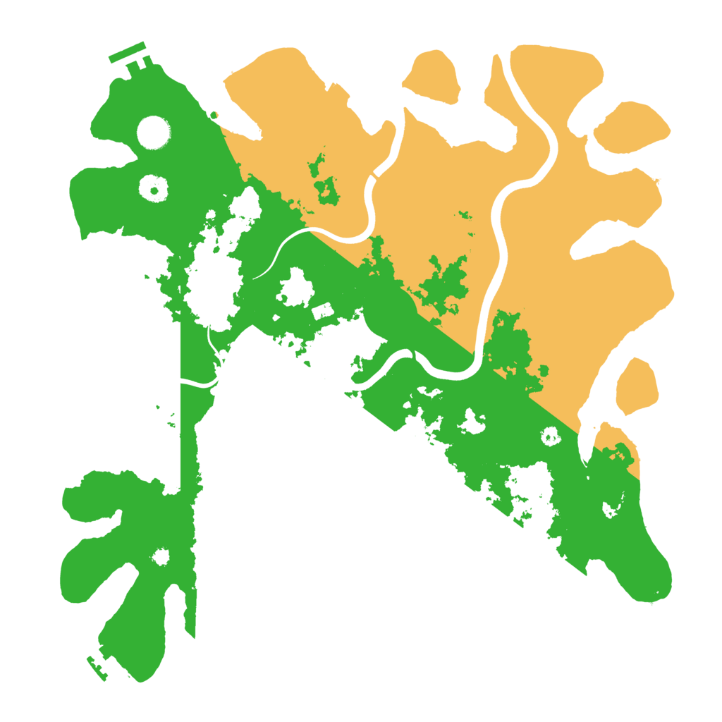 Biome Rust Map: Procedural Map, Size: 3800, Seed: 8675309