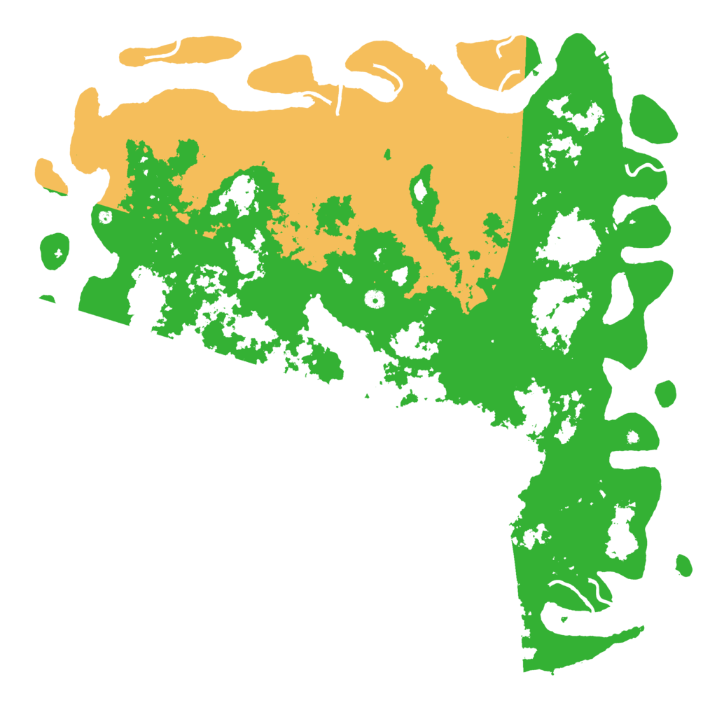 Biome Rust Map: Procedural Map, Size: 5500, Seed: 641945888