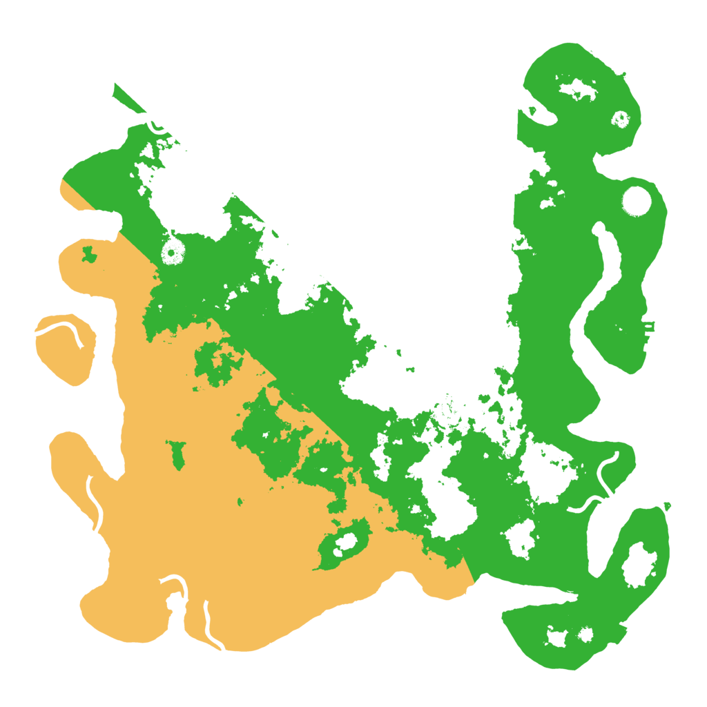Biome Rust Map: Procedural Map, Size: 4250, Seed: 2074700585