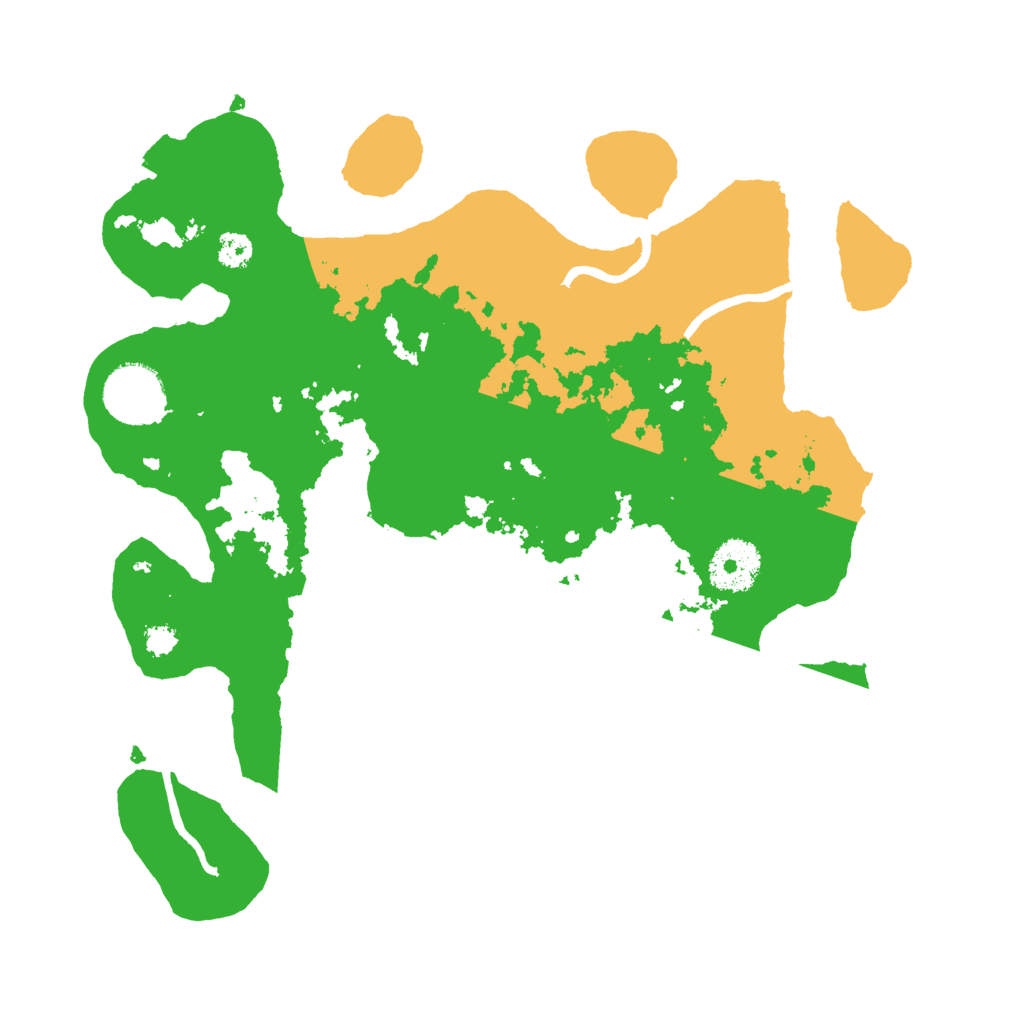 Biome Rust Map: Procedural Map, Size: 3000, Seed: 17651809