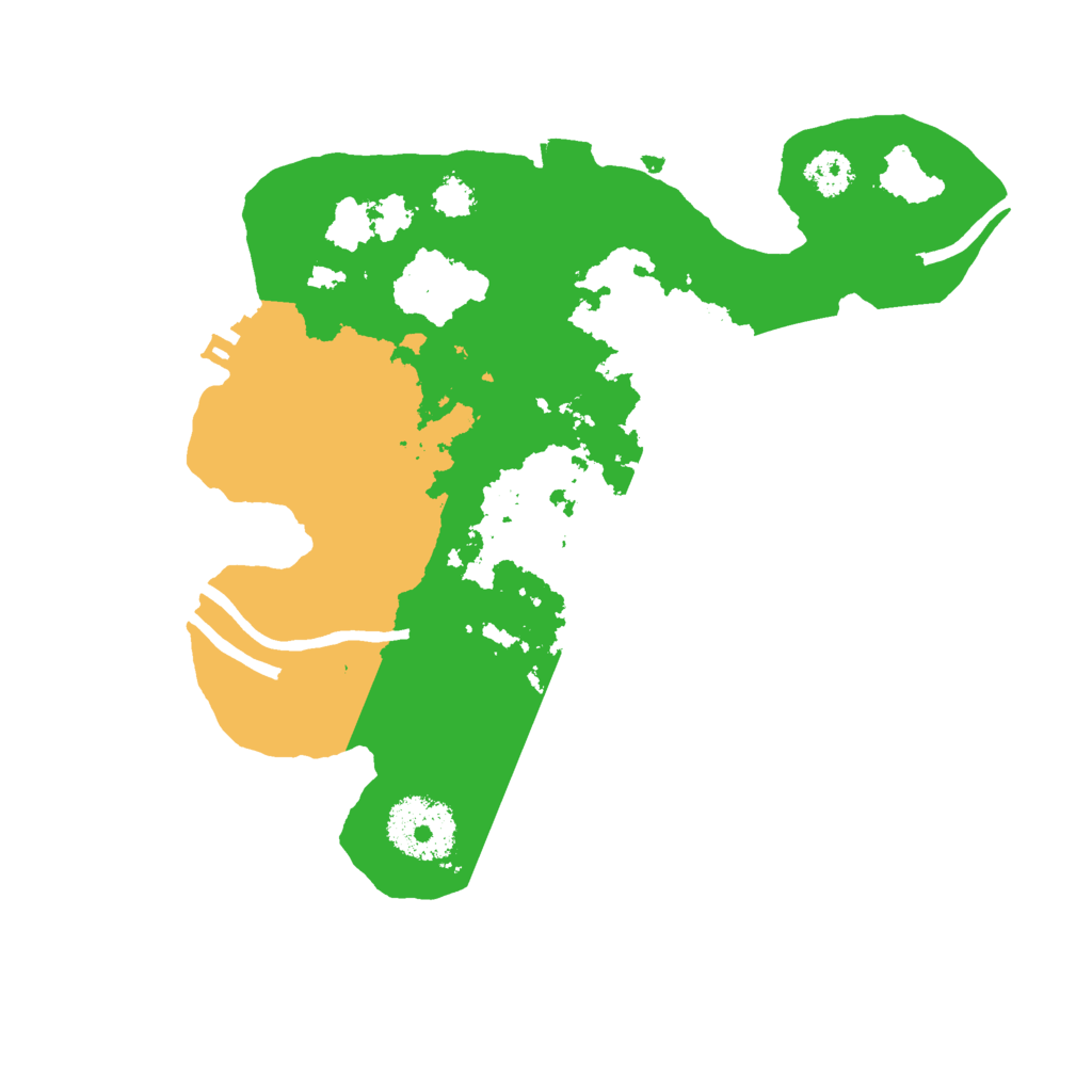 Biome Rust Map: Procedural Map, Size: 2500, Seed: 1800378113