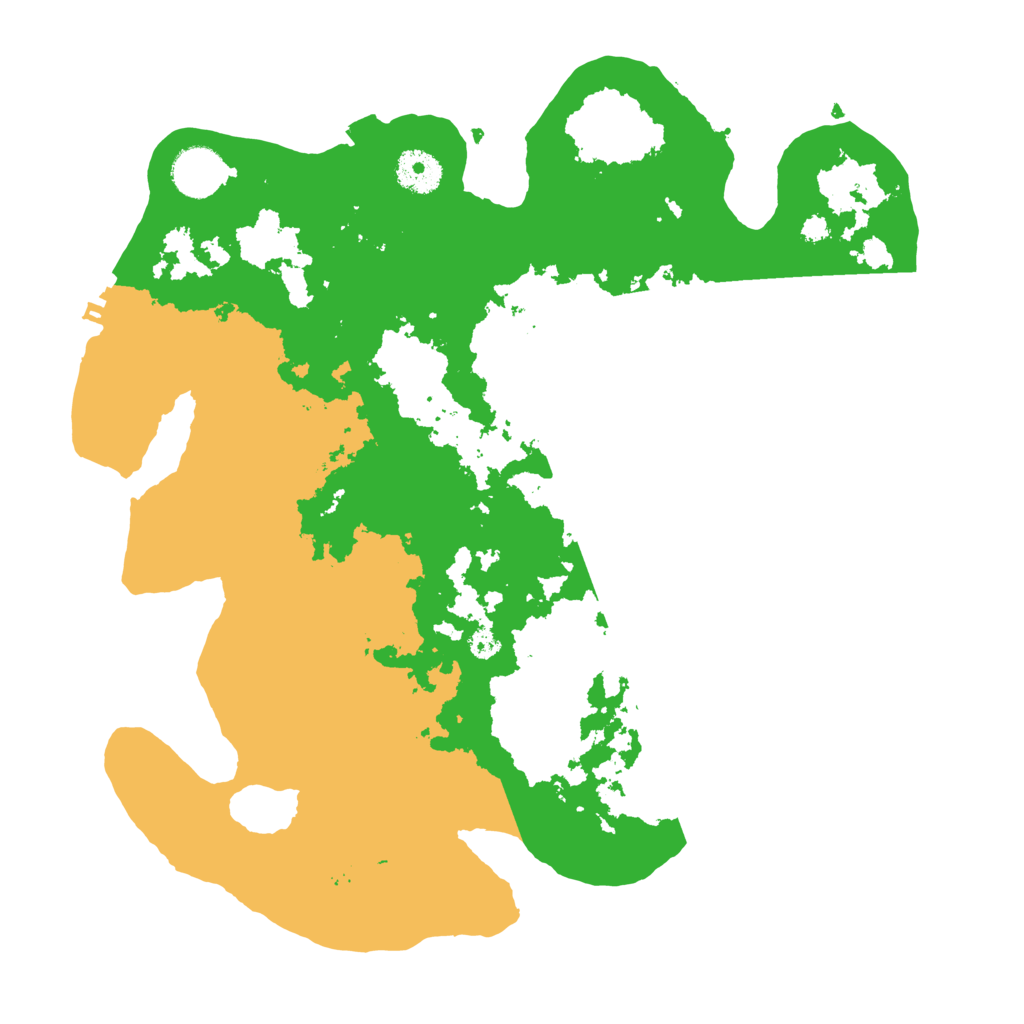 Biome Rust Map: Procedural Map, Size: 3500, Seed: 1163809620