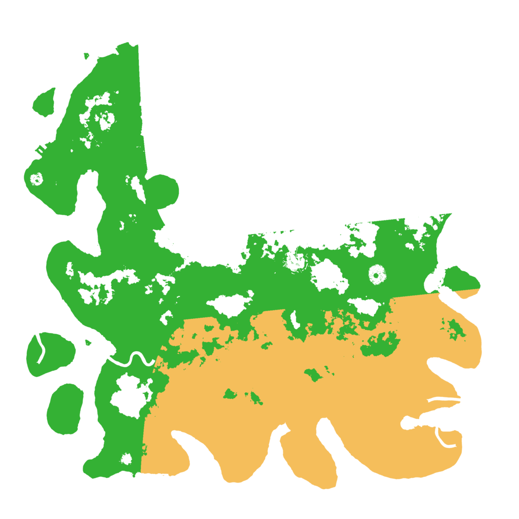 Biome Rust Map: Procedural Map, Size: 4200, Seed: 20230727