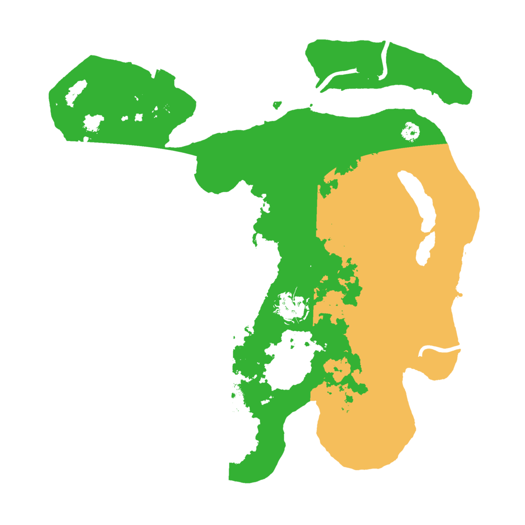 Biome Rust Map: Procedural Map, Size: 3000, Seed: 2016708906