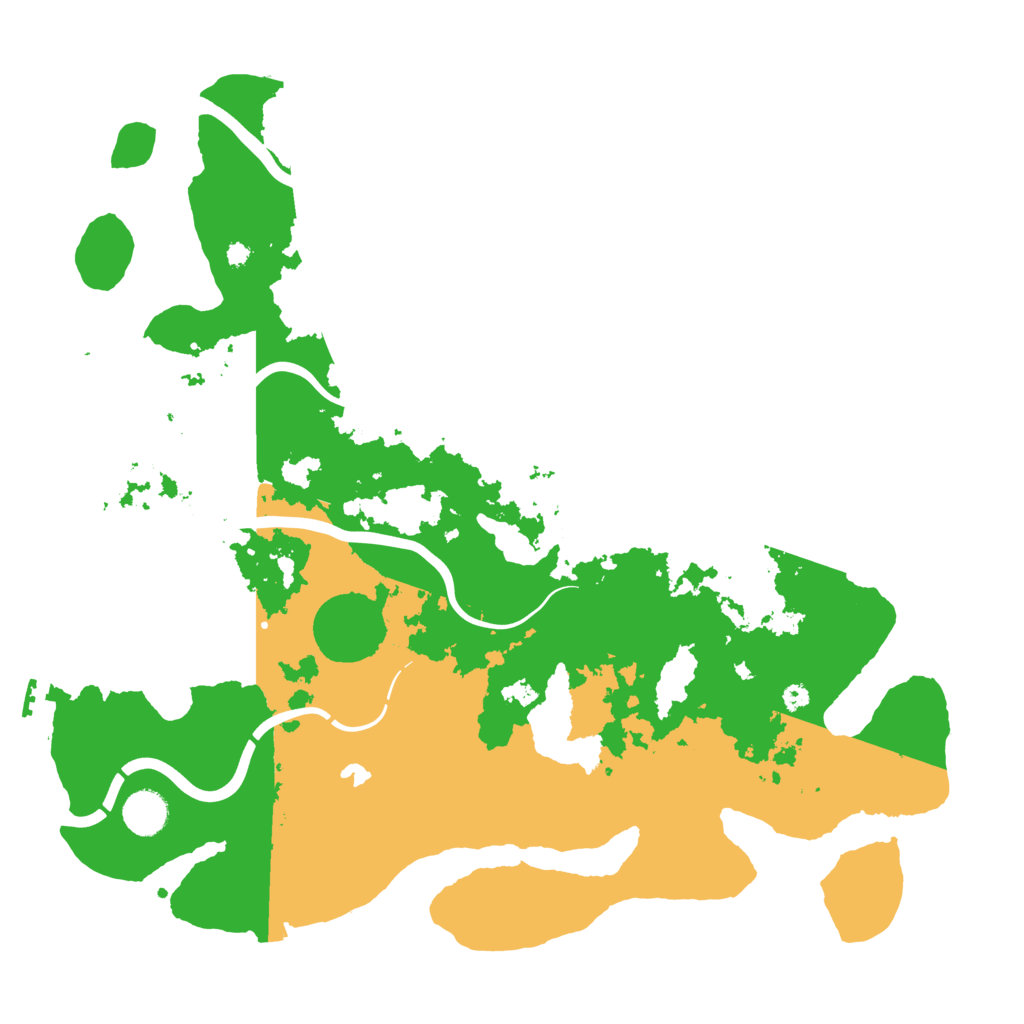 Biome Rust Map: Procedural Map, Size: 4000, Seed: 813839133