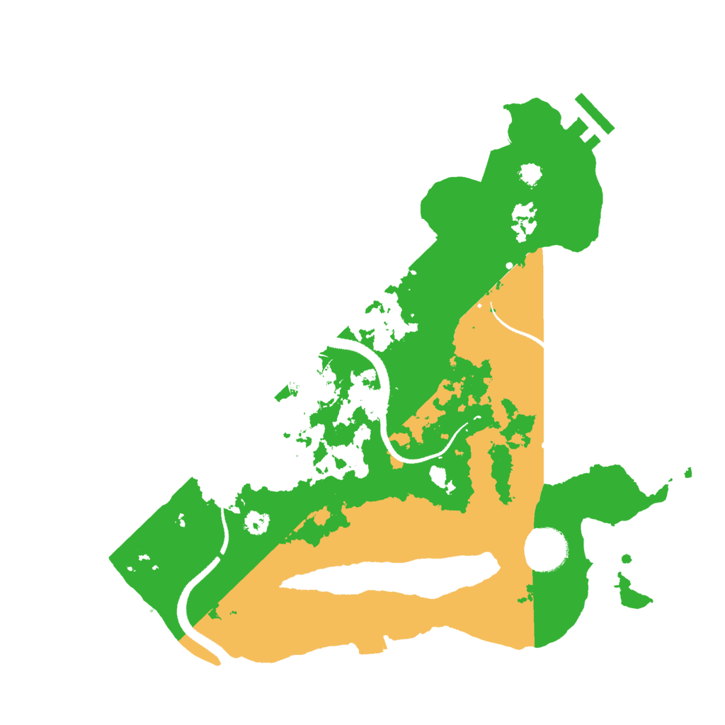 Biome Rust Map: Procedural Map, Size: 3000, Seed: 1588345537