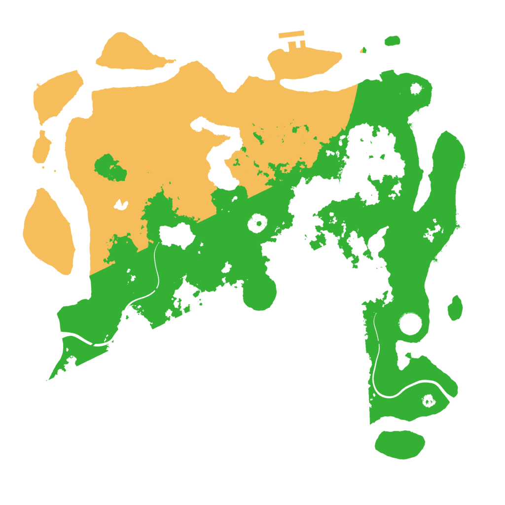 Biome Rust Map: Procedural Map, Size: 4000, Seed: 427732462