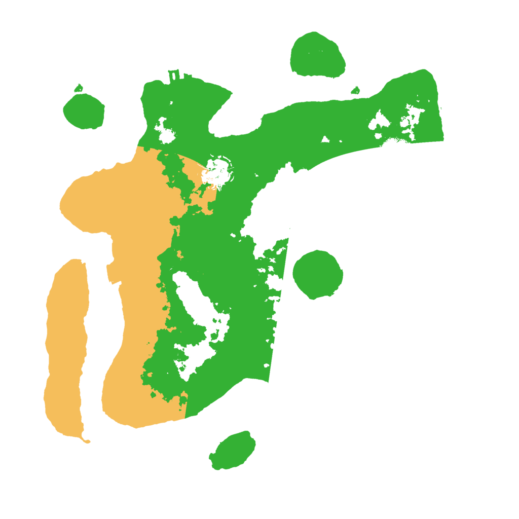 Biome Rust Map: Procedural Map, Size: 3000, Seed: 32138
