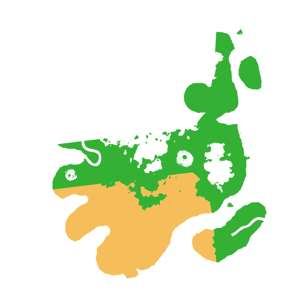 Biome Rust Map: Procedural Map, Size: 2700, Seed: 777777