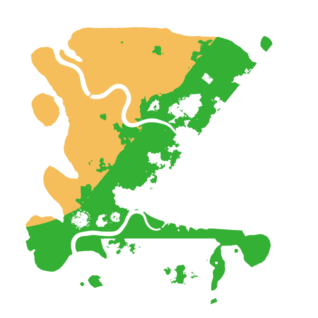 Biome Rust Map: Procedural Map, Size: 3250, Seed: 1452504777